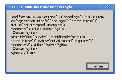 iSpring scorm package is error